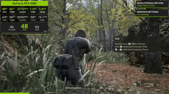 日斗优配 《合金装备3RE》PC优化太差：4060低画质难稳60帧